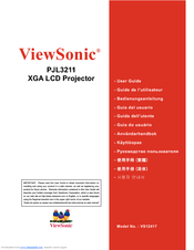 Viewsonic PJL3211 VS12417 User Manual