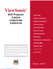 Viewsonic PJD6210-WH User Manual