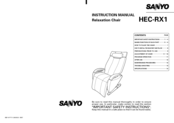 Sanyo HEC-RX1BR Instruction Manual