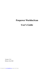 Penpower WorldocScan 400 User Manual