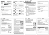 Pentax Optio A10 Connection Manual