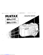 Pentax IQZoom 105S Date Operating Manual