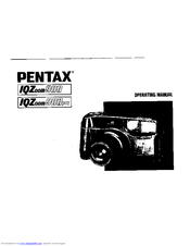 Pentax IQZoom 900 Operating Manual