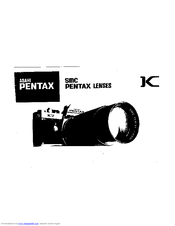 ASAHI Pentax SMC User Manual