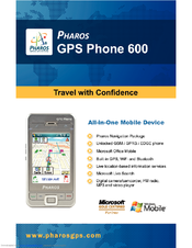 Pharos GPS 600 Specifications