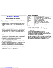 Pharos EZ Road User Manual