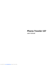 Pharos Traveler 137E User Manual