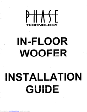 Phase Technology Spacia CI-MM7F Installation Manual