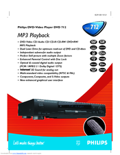 Philips DVD712AT99 Specifications