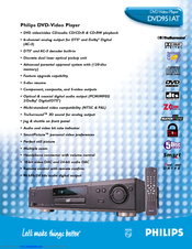 Philips DVD951AT Specifications