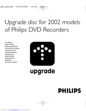 Philips DVDR890 User Manual