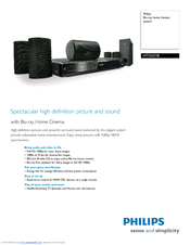Philips HTS3251B Specifications