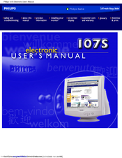 Philips 107S21/74 User Manual