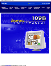 Philips 109B2014 User Manual
