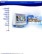 Philips 109S20-00N User Manual