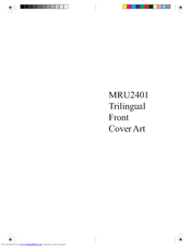 Magnavox MRU2401 - Universal Remote Control User Manual