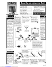 Philips 27PT71B Quick Use And Installation Manual