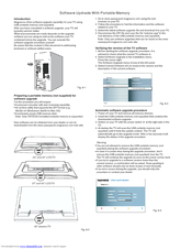 Magnavox 42MF231D - Hook Up Guide Software Update