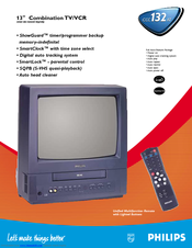 Philips CCC132AT99 Specification Sheet