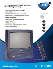 Philips CCC134AT Specifications