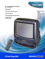 Philips CCZ130AT Specifications