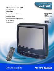 Philips CCZ190AT Specifications