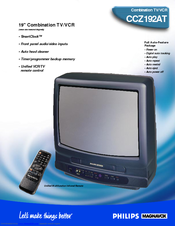 Philips Magnavox CCZ192AT Specifications