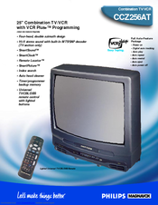 Philips Magnavox CCZ256AT Specifications