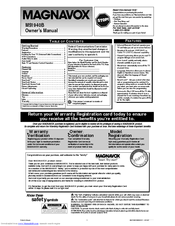 Magnavox MS1940B Owner's Manual