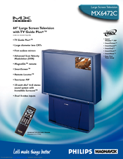 Philips MX6472C Brochure
