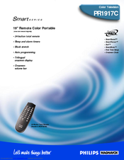 Philips/Magnavox PR1917C Specifications