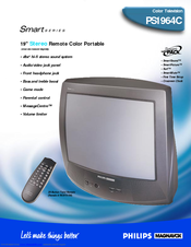 Philips Magnavox PS 1964C Specifications
