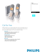 Philips VOIP3212G Specifications