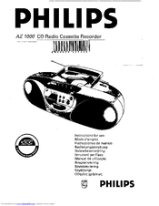 Philips AZ 1000 Brugervejledning