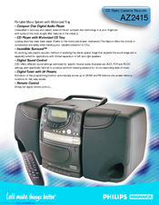Philips/Magnavox AZ2415/05 Specifications