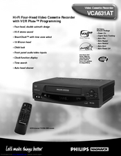 SV2000 VCA631AT Specifications