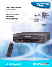 Philips VRA211AT99 Specifications