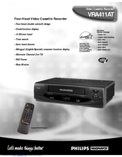 Philips VRA411AT Specifications