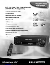 Philips VRA656AT99 Specifications