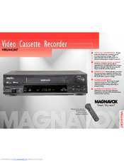 Magnavox VRU442AT - 4 Hd Vcr Specifications