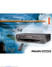 Philips VRX342AT Specifications