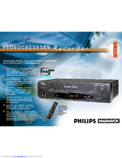 Philips VRX562AT Specifications