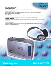 Philips/Magnavox AQ 6597 Specifications