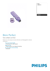 Philips Bikini Perfect HP6361/82 Specifications