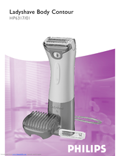 Philips ladyshave Body Contour HP6317/01 User Manual