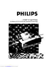 Philips 21XLP-2 User Manual