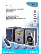 Philips MC145/14 Specifications