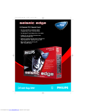 Philips Seismic Edge PSC704 Specifications