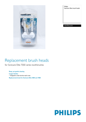 Philips Sonicare HX7012/10 Specifications