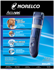 Philips Accuvac T870 Specifications